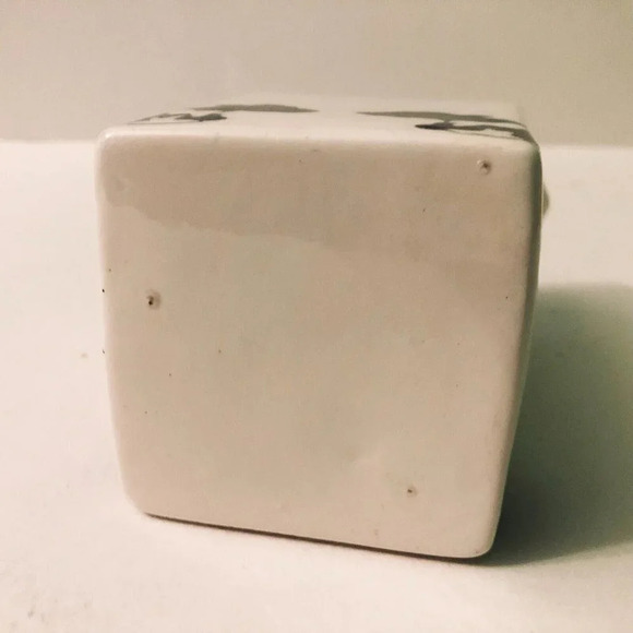 Vtg Margo 1984 Ceramic Milk Carton Creamer Farmhouse 4 Inch Tall - Picture 9 of 15